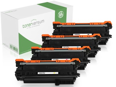 4 Toner für HP 507X 507A CE400X-CE413A LaserJet Pro 500 Color MFP M570dn M570dw