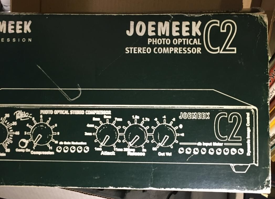 JOEMEEK C2 ステレオ コンプレッサー オップチック タイプ イギリス製
