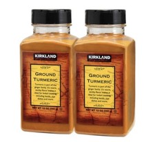 2 Pack Kirkland Signature Ground Turmeric 12 OZ Each
