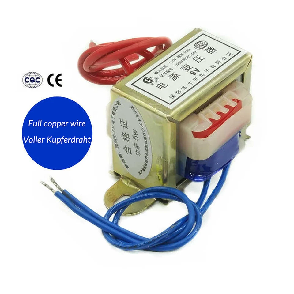 1W Bis 300W Trafo Transformator Netztrafo 110/220/380 Volt Einzel/Dualer Ausgang - Bild 3 von 4