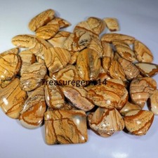Top Quality 250 Crt Wholesale Lot "Picture Jasper" Cabochon Gemstone