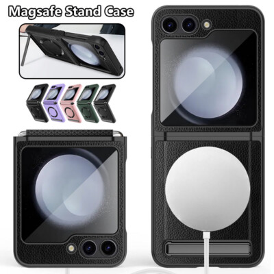 HandyHülle Für Samsung Galaxy Z Flip5 Stoßfeste MagSafe Ständer Robust Dünn Case