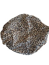 Cheetah Bonnet Night Cap Hair Bonnet For Adults