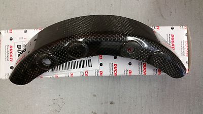 NEW DUCATI Carbon Rear Sprocket Splashguard  #96963403B