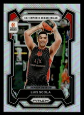 Luis Scola 2023-24 Panini Prizm Turkish Airlines EuroLeague #62 Silver