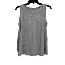 Loft Patterned Lightweight Sleeveless Blouse Size XS New