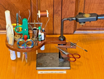 WADE'S DELUX FLY-TYING VICE TOOL  CADDY