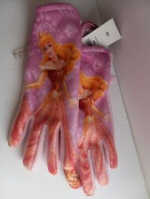 Disney Pink Girls Princess Winter Gloves 2-Pcs Set XS Age 3-4 NEW with TAGS