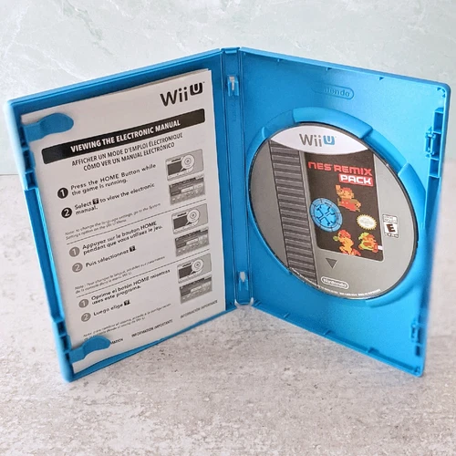 NES Remix Pack For Wii U Very Good Complete - NES Classics Return With A Twist!