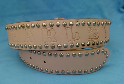 Harley-Davidson pink Leather Belt Harley-Davidson | Accessories | Harley Davidson Womens Hd  main image 2