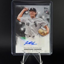 2024 Topps Update Jonathan Cannon Baseball Stars Auto RC #BSAU-JC