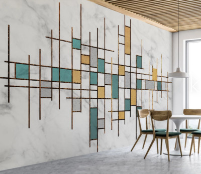 3D Creative Marble ZHUA30831 Wallpaper Wall Murals Removable Self-adhesive Ann