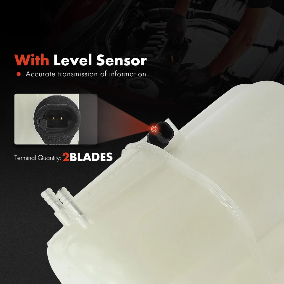 Tanque de depósito de refrigerante del motor para International Harvester 7300 7400 7500 CXT MXT Foto 3 de 4