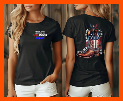 Brought To You Courtesy Red White & Blue Toby Keith T-shirt