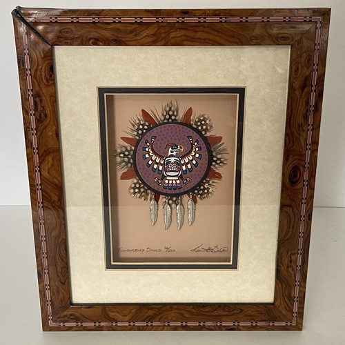 Banks Native American Artist Thunderbird Visioning Shield