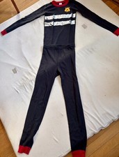 Hanna Andersson 150 Long John Fire Chief Pajamas.