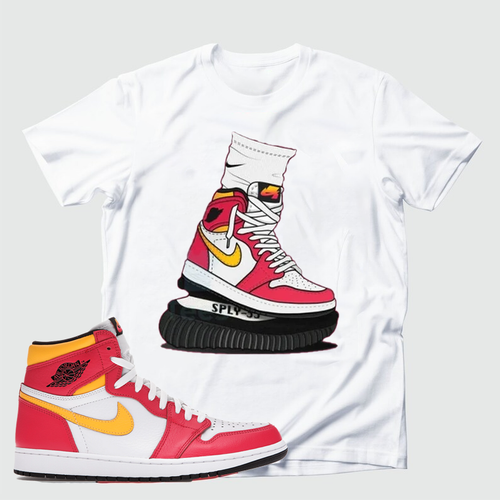 jordan 1 fusion red shirt