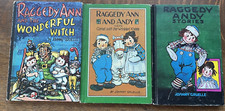  3 Vintage Raggedy Ann/Andy Books by Johnny Gruelle - 1960-61 - Hardcover