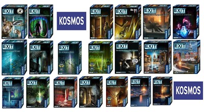 KOSMOS - EXIT - ERWACHSENE - KIDS - AUSWAHL (Escape-Room) # NEU OVP