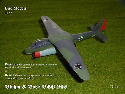Blohm & Voss BVP 202 1/72 Bird Models Resin Kit / Resin Kit