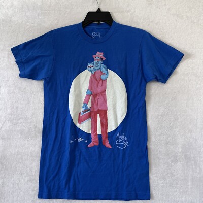 Disney Adult Shirt Blue Small Movie Soul Short Sleeve Crew Neck