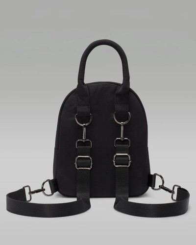 Nike Jordan Flight Mini Backpack Rugzak 4L Bag Black Travel Gym WA0729 023 New - Picture 3 of 12