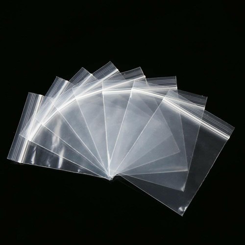 Clear Polythene Grip Seal Resealable Plastic Bags