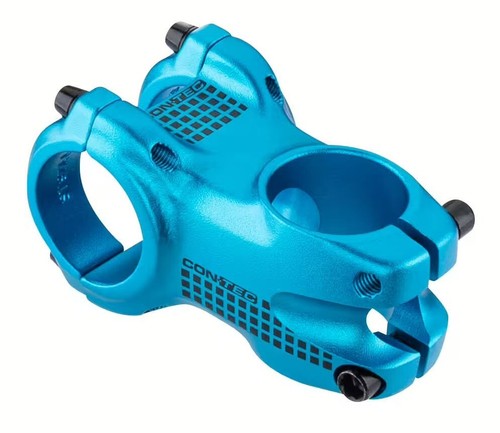 CONTEC Vorbau Kyandi Mochi 1 1/8", 45 mm lang, 31,8 mm Lenkerklemmung 155 g Blau - Bild 2 von 3