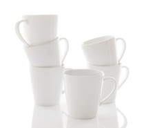 Retsch Arzberg BecherSet 6tlg WEISS 250ml fü...