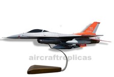 General Dynamics QF-16C Fighting Falcon 85-1548 USAF Wood Model Plane - BIG