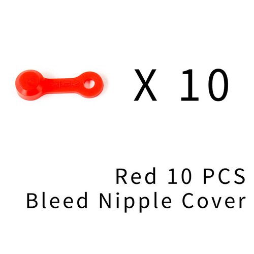 10x Bike Bicycle Bleed Nipple Cap Dust Cover Hydraulic Disc Brake Rubber B FF~gw - Bild 10 von 15