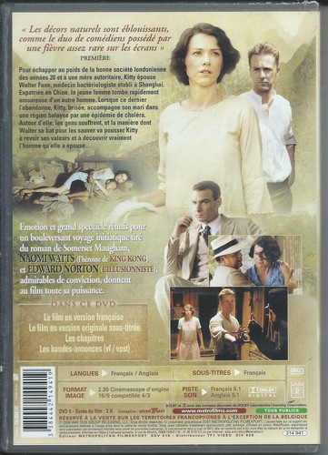 DVD Der Schleier der Illusionen Edward Norton Top Zustand - Bild 2 von 2