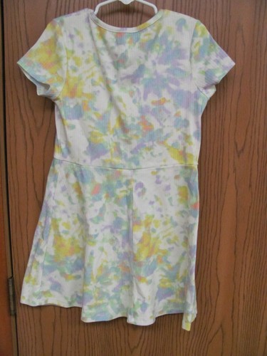 Art Class Fit 'N Flare Multicolor Pastel Dress Size 6/7 - Picture 4 of 4