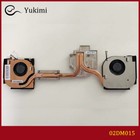 02DM015 FOR Lenovo Thinkpad P52 Laptop CPU Graphics Heatsink Cooling Fan