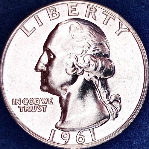 1961 Washington Silver Quarter Ch Proof