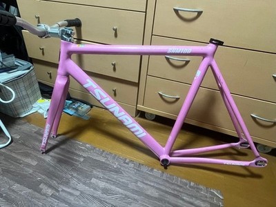 flexをflexTSUNAMI SNM100 ピスト フレーム 直接取引 TSUNAMI SNM100 Freme Set Pink Aluminum Fixed Gear Frame 53cm | eBay