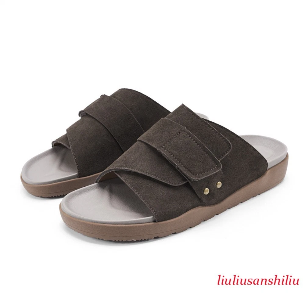 Men’s Slide Sandals Outdoor Slippers Summer Slip on Slides for Outdoor