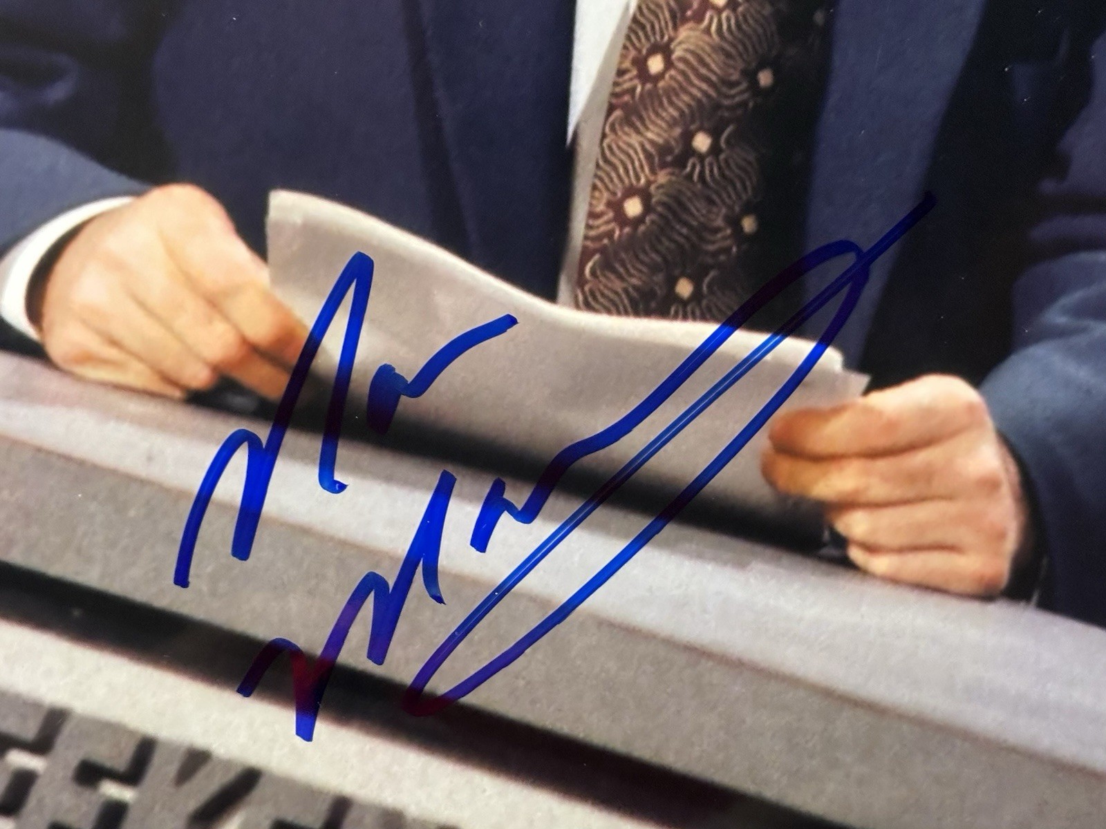 Norm MacDonald Signed Photo, 8x10 with COA, SNL, Weekend Update