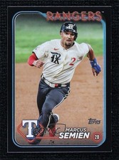 2024 Topps Series 2 Black 23/73 Marcus Semien #499 16rl