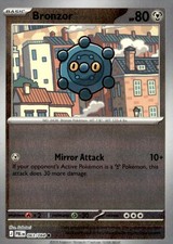 Bronzor #063/084 ME05: Carta Pokémon Nero Pece Comune,Reverse Holo