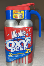 Woolite Oxy Deep 2 Powerful Cleaners 2X Spot  Stain Carpet Cleaner 14 Oz
