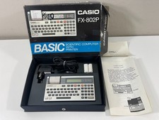 HTF Casio Fx-802P Programmable Calculator in ...