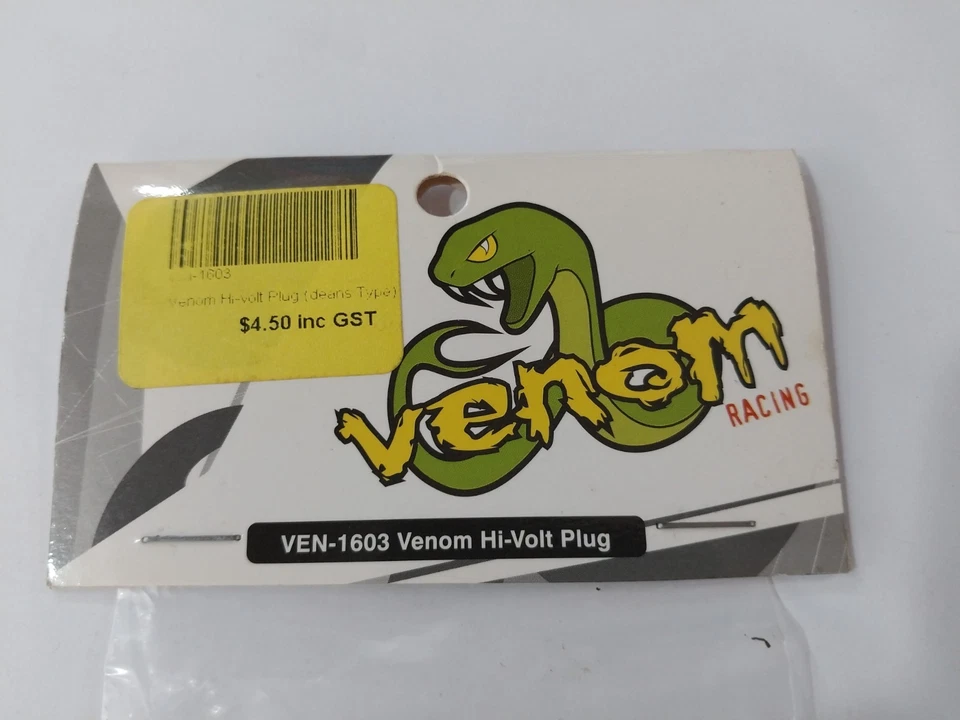 Venom Racing RC Spare Parts HI-VOLT PLUG VEN-1603 (DEANS TYPE) BRAND NEW - Image 2 of 4