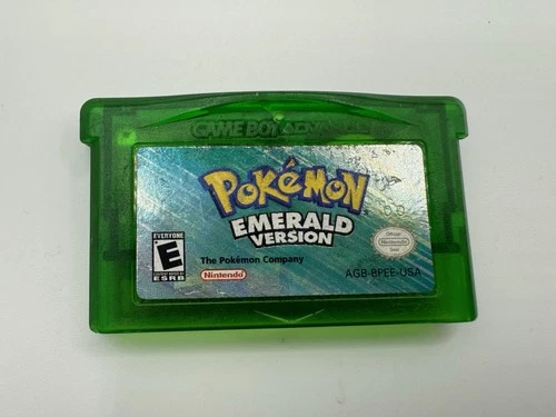 Pokemon Emerald GBA (Game Boy Advance, 2005) *READ* *SEE PHOTOS*