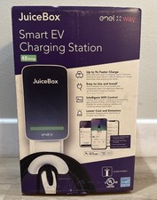 NEW EV Charging Station 48 Amps Enel X JuiceBox Home Garage Level 2,  240V