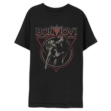 Bon Jovi Triangle Overlap T Shirt