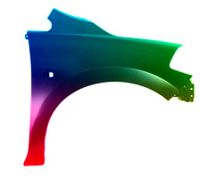 Kotflügel Rechts Für Nissan Tiida  (C11X/SC11X) Ab 2007 Lackiert In Wunschfarbe
