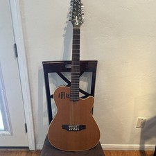Godin A12 Natural Electric Acoustic 12 String Guitar