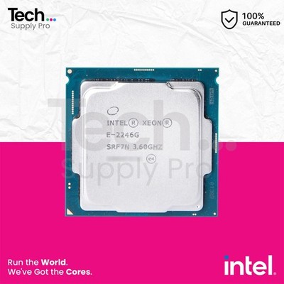 SRF7N Intel Xeon E-2246G 6-Core 3.60GHz 12MB 80W 8GT/s FCLGA1151 Processor