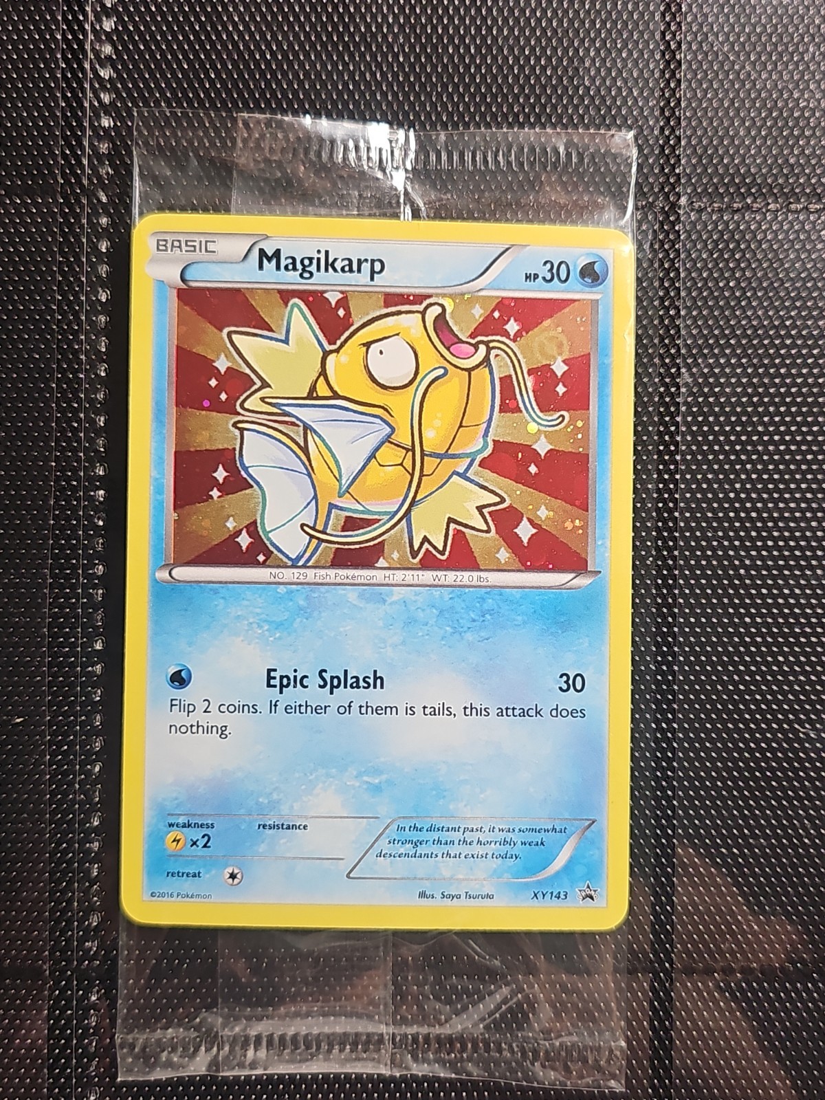 Shiny Magikarp XY143 Sealed Black Star Promo Pokemon TCG Target Exclusive Card